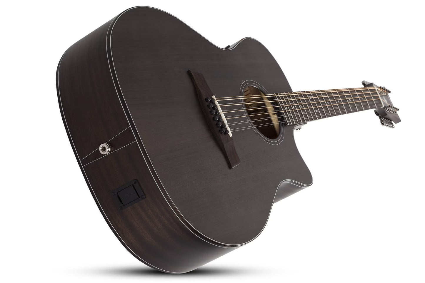 Schecter Orleans Studio-12 Acoustic Satin See Thru Black