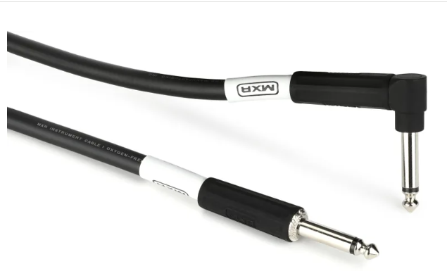 MXR DCIS20R Standard Straight to Angled Instrument Cable - 20 foot
