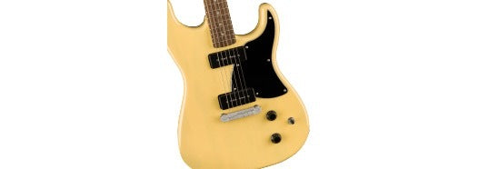 Squier Paranormal Strat-O-Sonic, Laurel Fingerboard, Black Pickguard, Vintage Blonde