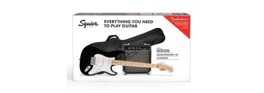 Squier Sonic® Stratocaster® Starter Pack Black