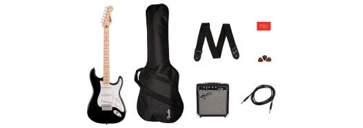 Squier Sonic® Stratocaster® Starter Pack Black