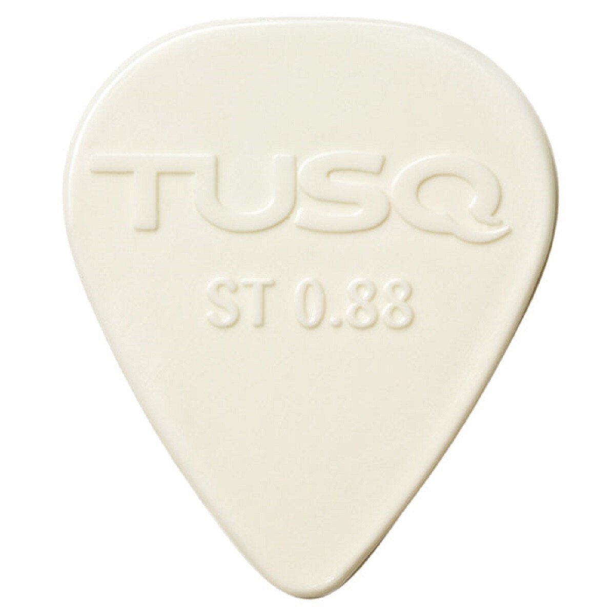 TUSQ Standard Pick .88mm White - 6 Pack