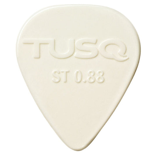 TUSQ Standard Pick .88mm White - 6 Pack