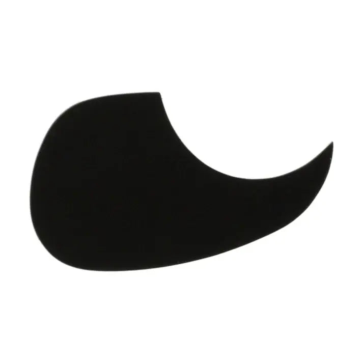 Thin Acoustic Pickguard with Adhesive Backing Black