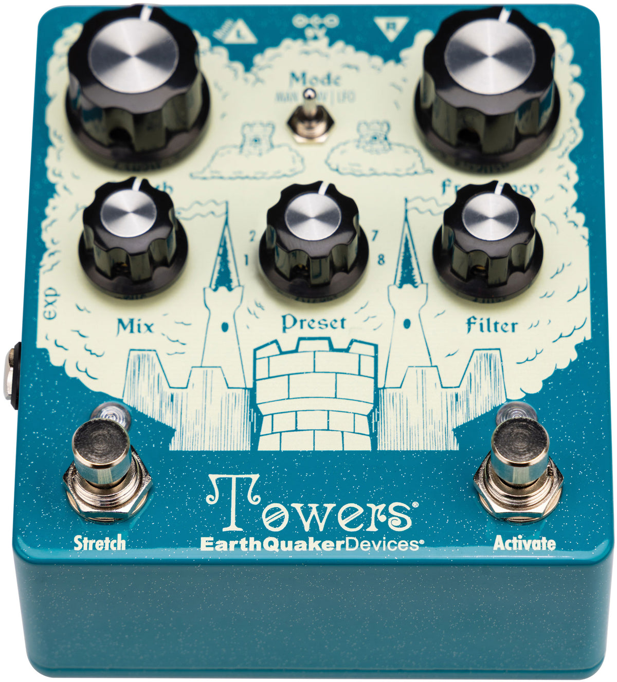 Earthquaker Devices Towers V1 - Stereo Reverberant Filter