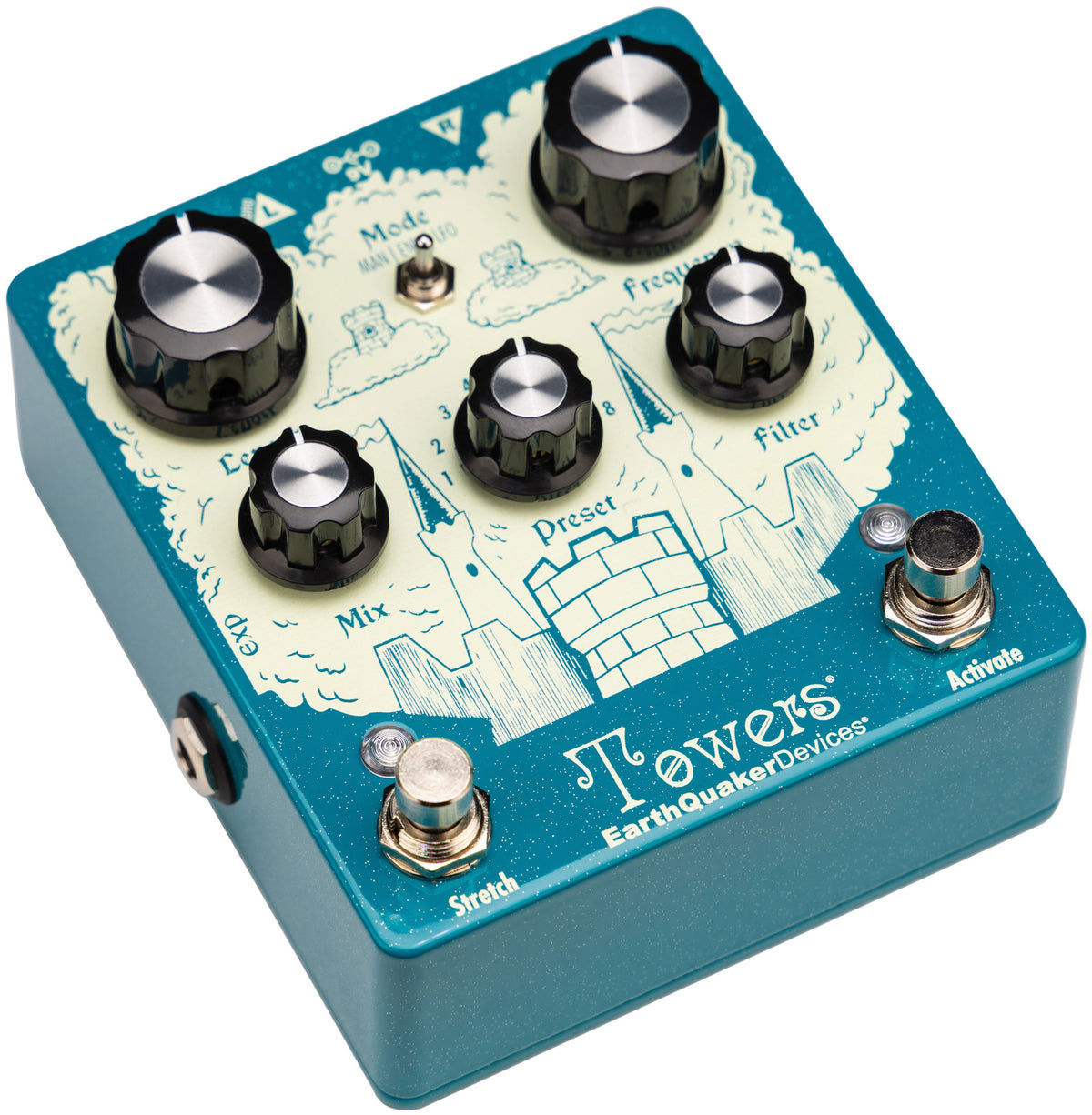 Earthquaker Devices Towers V1 - Stereo Reverberant Filter