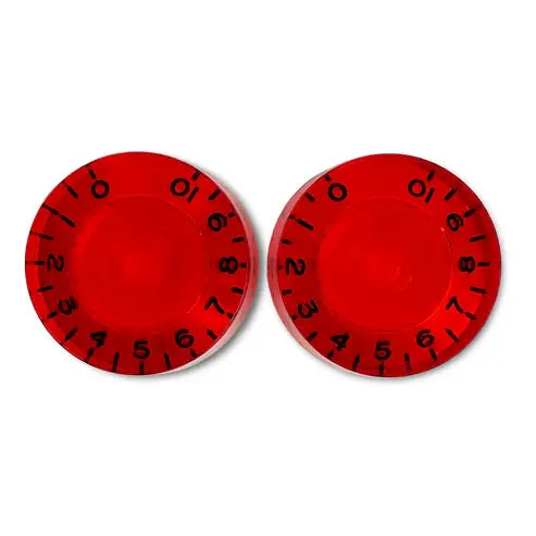 Vintage-style Speed Knobs - Red / Standard / Pack of 2