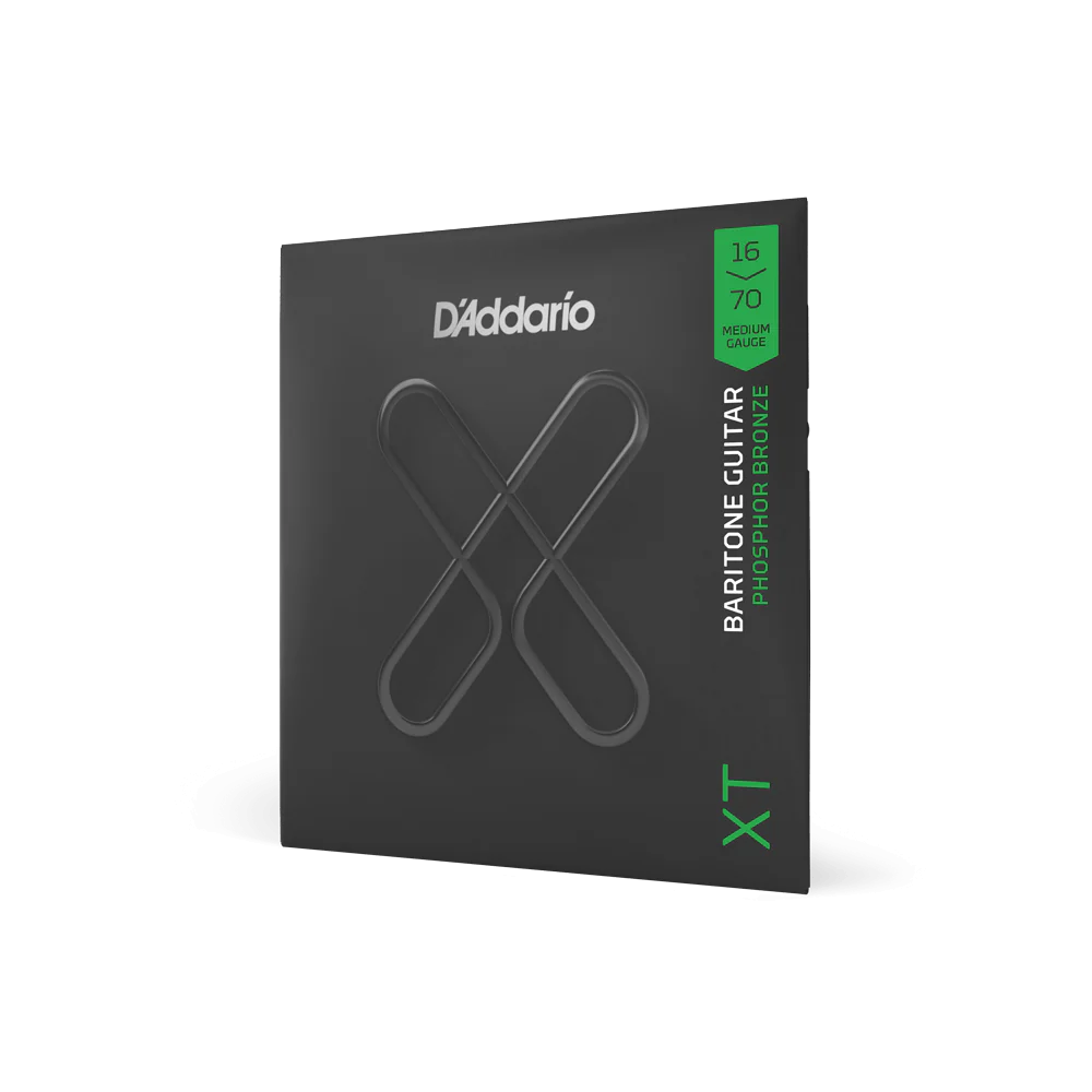 D'Addario XTAPB1670 XT Acoustic Phosphor Bronze, Medium, Baritone, 16-70