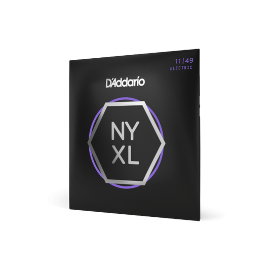 D'Addario NYXL1149 Nickel Wound Electric Guitar Strings, Medium, 11-49