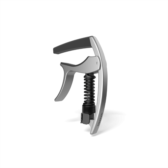 D'Addario Tri-Action Capo, Silver