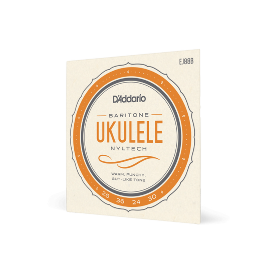 D'Addario EJ88B Nyltech Ukulele Strings, Baritone
