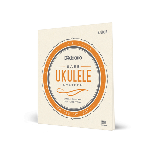 D'Addario EJ88UB Nyltech Ukulele Strings, Bass