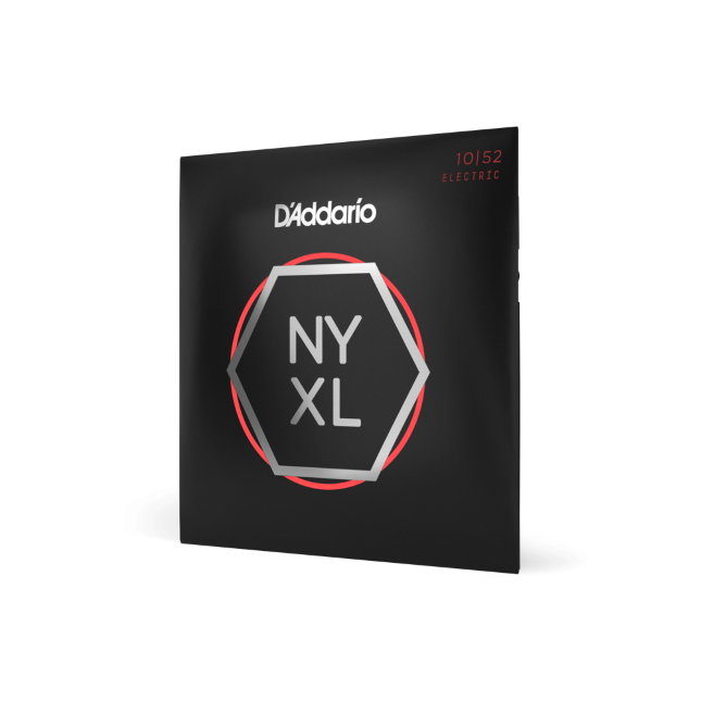 D'Addario NYXL1052 Nickel Wound Electric Guitar Strings, Light Top / Heavy Botto...