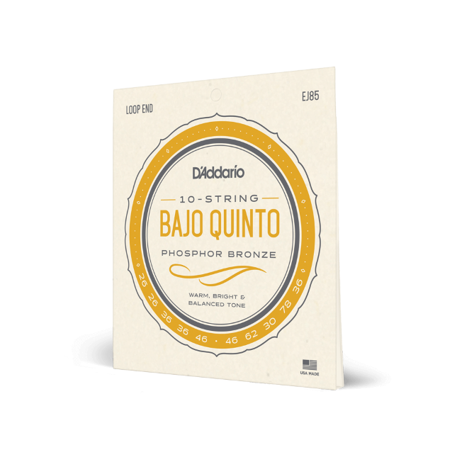D'Addario EJ85 Bajo Quinto Strings