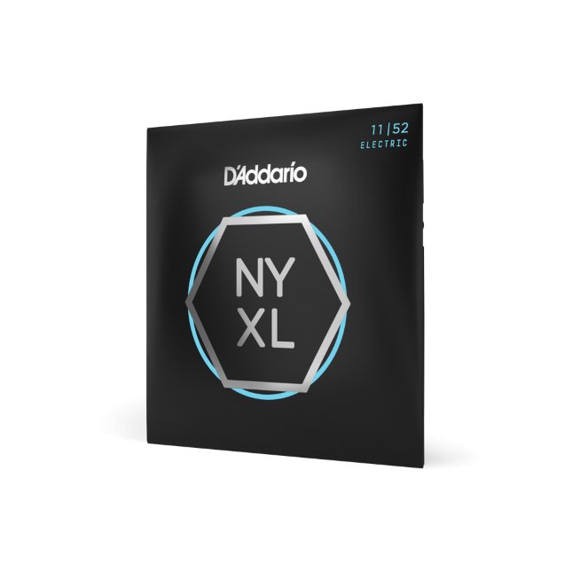 D'Addario NYXL1152 Nickel Wound Electric Guitar Strings, Medium Top / Heavy Bott...