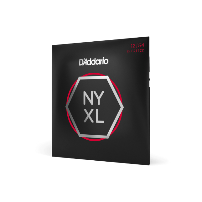 D'Addario NYXL1254 Nickel Wound Electric Guitar Strings, Heavy, 12-54