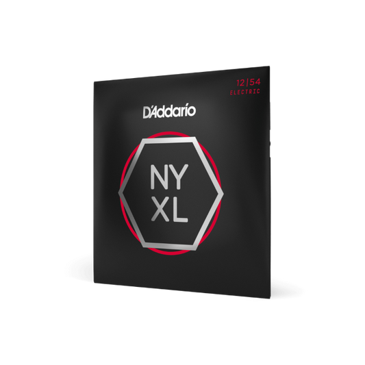D'Addario NYXL1254 Nickel Wound Electric Guitar Strings, Heavy, 12-54