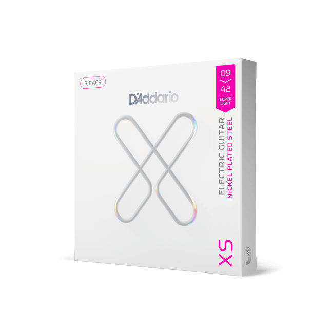 D'Addario XSE0946 Nickel Wound Electric Guitar Strings, Super Lt Top/Reg Btm, 09...