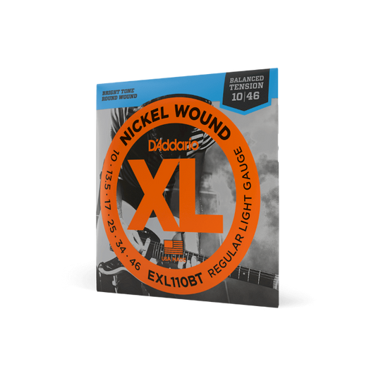 EXL110BT  10-46 Regular Light Balanced Tension, XL Nickel Electric Guitar Strings