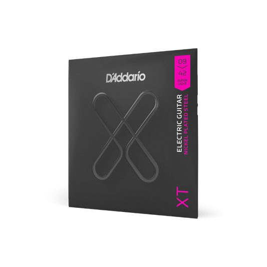 D'Addario XTE0942 XT Electric Nickel Plated Steel Electric Guitar Strings, Super...