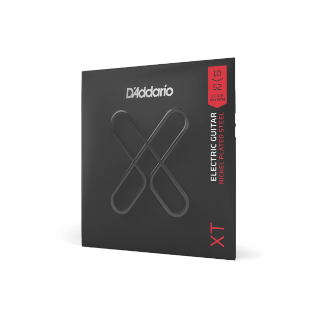 D'Addario XTE1052 XT Electric Nickel Plated Steel Electric Guitar Strings, Light...