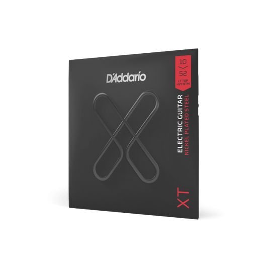 D'Addario XTE1052 XT Electric Nickel Plated Steel Electric Guitar Strings, Light...
