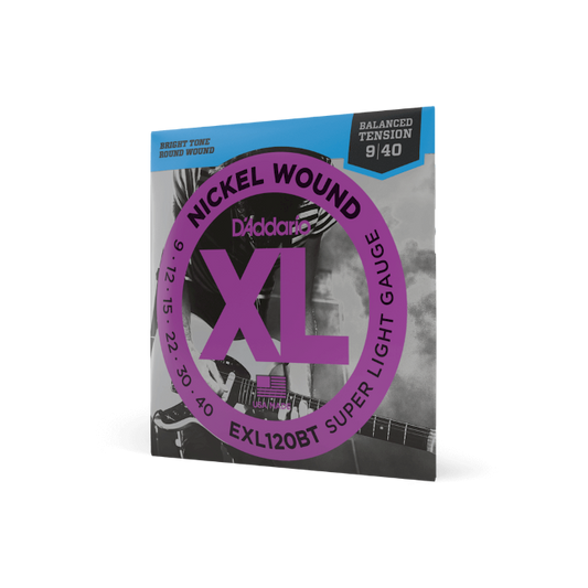 D'Addario EXL120BT Nickel Wound Electric Guitar Strings, Balanced Tension Super ...