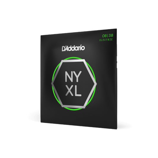 D'Addario NYXL0838 Nickel Wound Electric Guitar Strings, Extra Super Light, 8-38