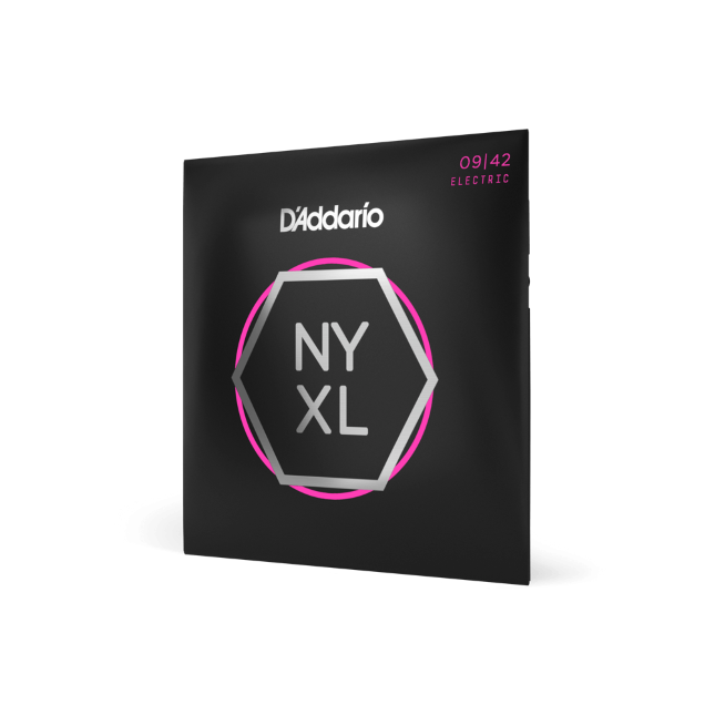 D'Addario NYXL0942 Nickel Wound Electric Guitar Strings, Super Light, 9-42