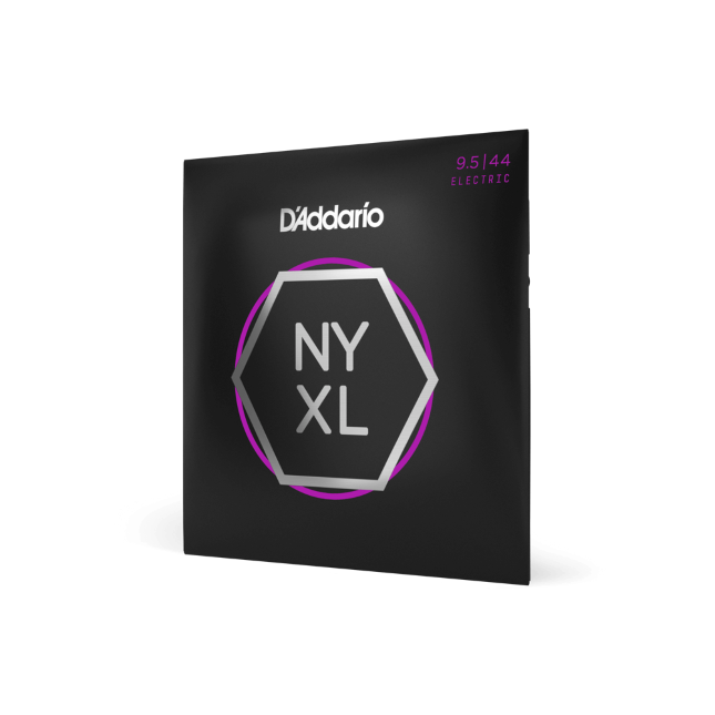 D'Addario NYXL09544 Nickel Wound Electric Guitar Strings, Super Light Plus, 9.5-...